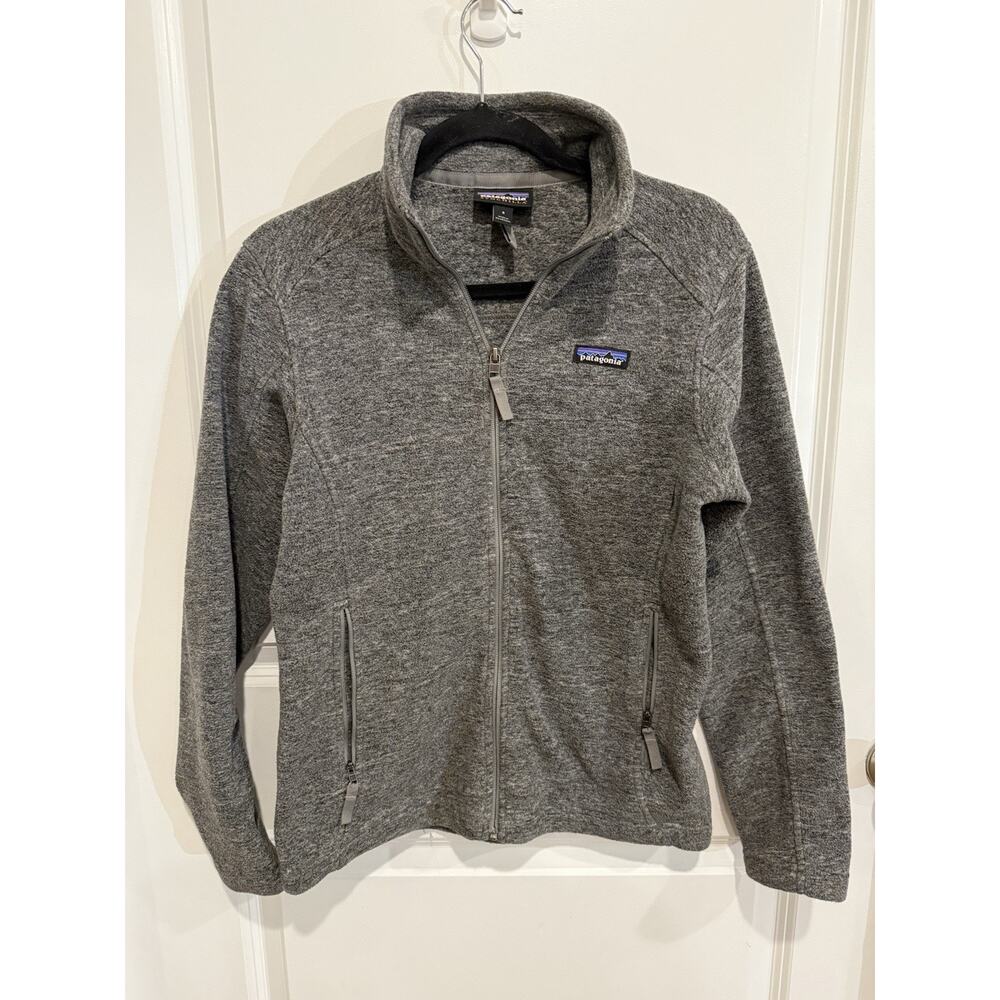 Patagonia Synchilla classic full zip fleece jacket gray Sz Small women’s
